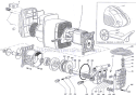 Page B Diagram and Parts List for PW1246  Campbell Hausfeld Pressure Washer